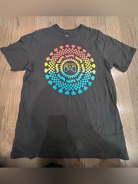 Wonder Nation Boys Black Gaming Graphic T-Shirt Size XL (14–16)